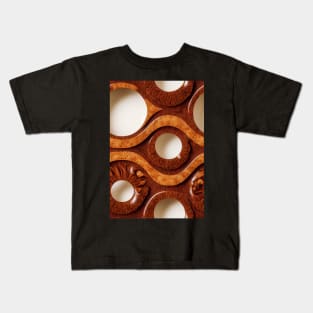 Wood pattern, a perfect gift for any woodworker or nature lover! #50 Kids T-Shirt